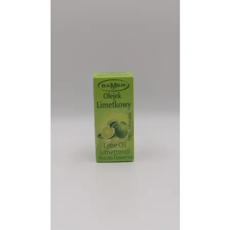 BAMER OLEJEK ETERYCZNY LIMETKOWY 100% NATURALNY